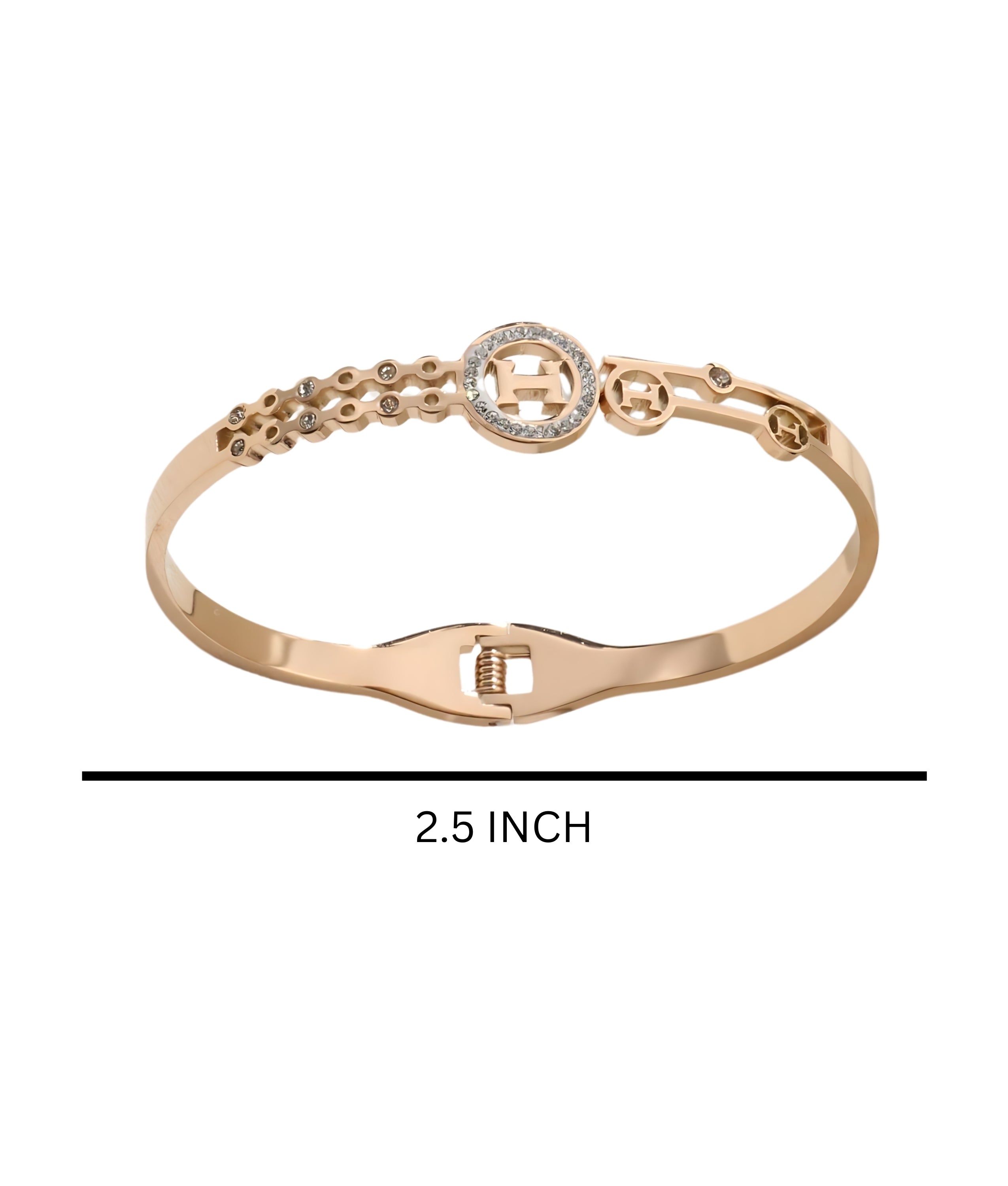 Elegant Diamond Center Bracelet