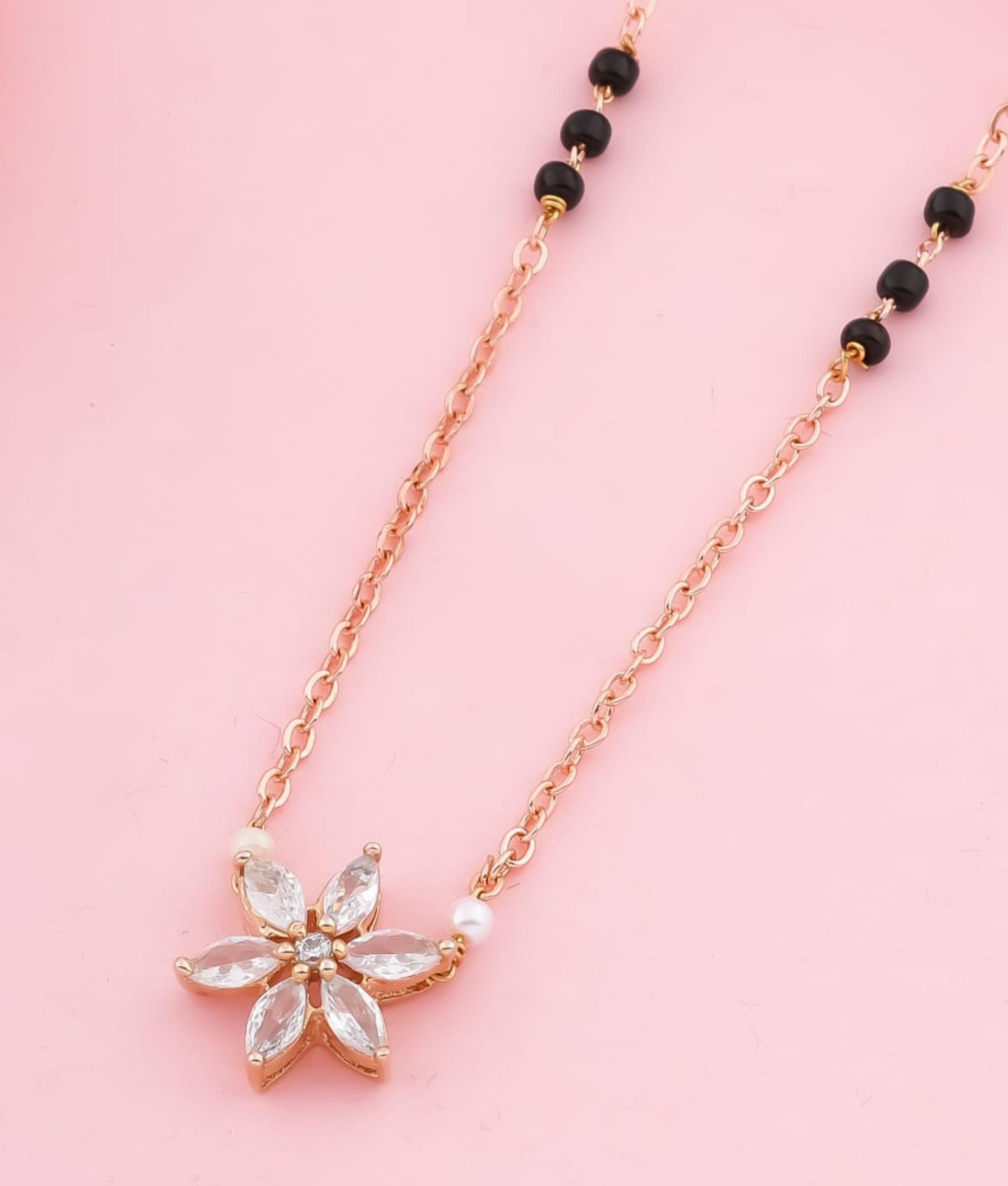 Elegant Floral Mangalsutra