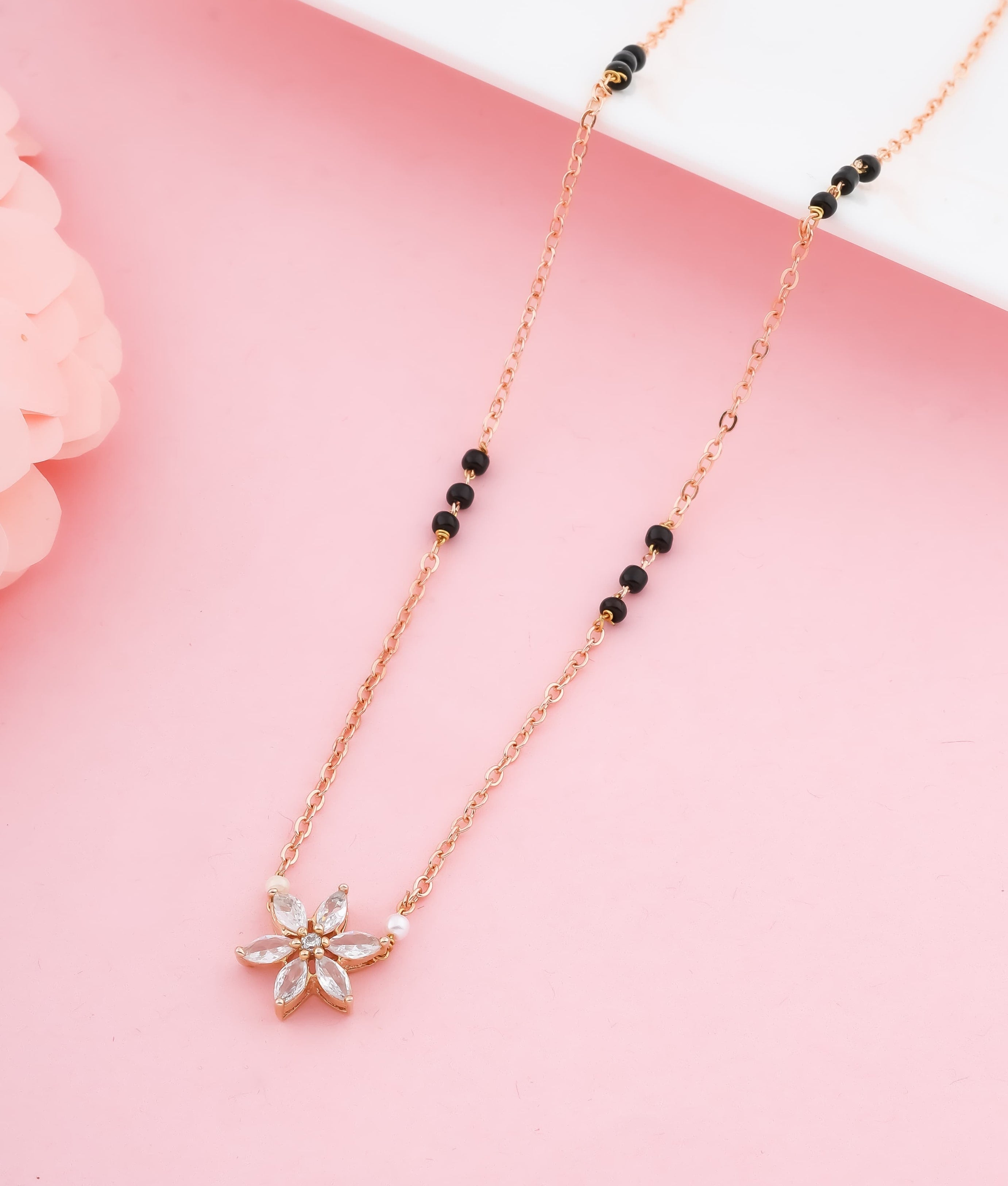 Elegant Floral Mangalsutra