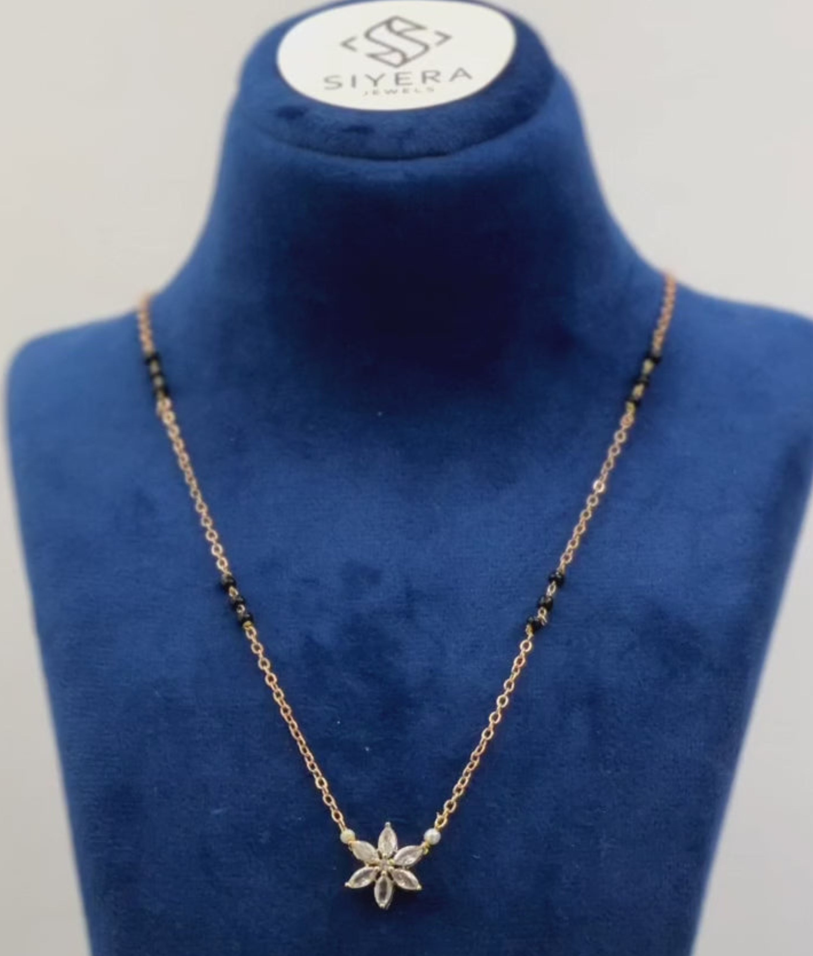 Elegant Floral Mangalsutra