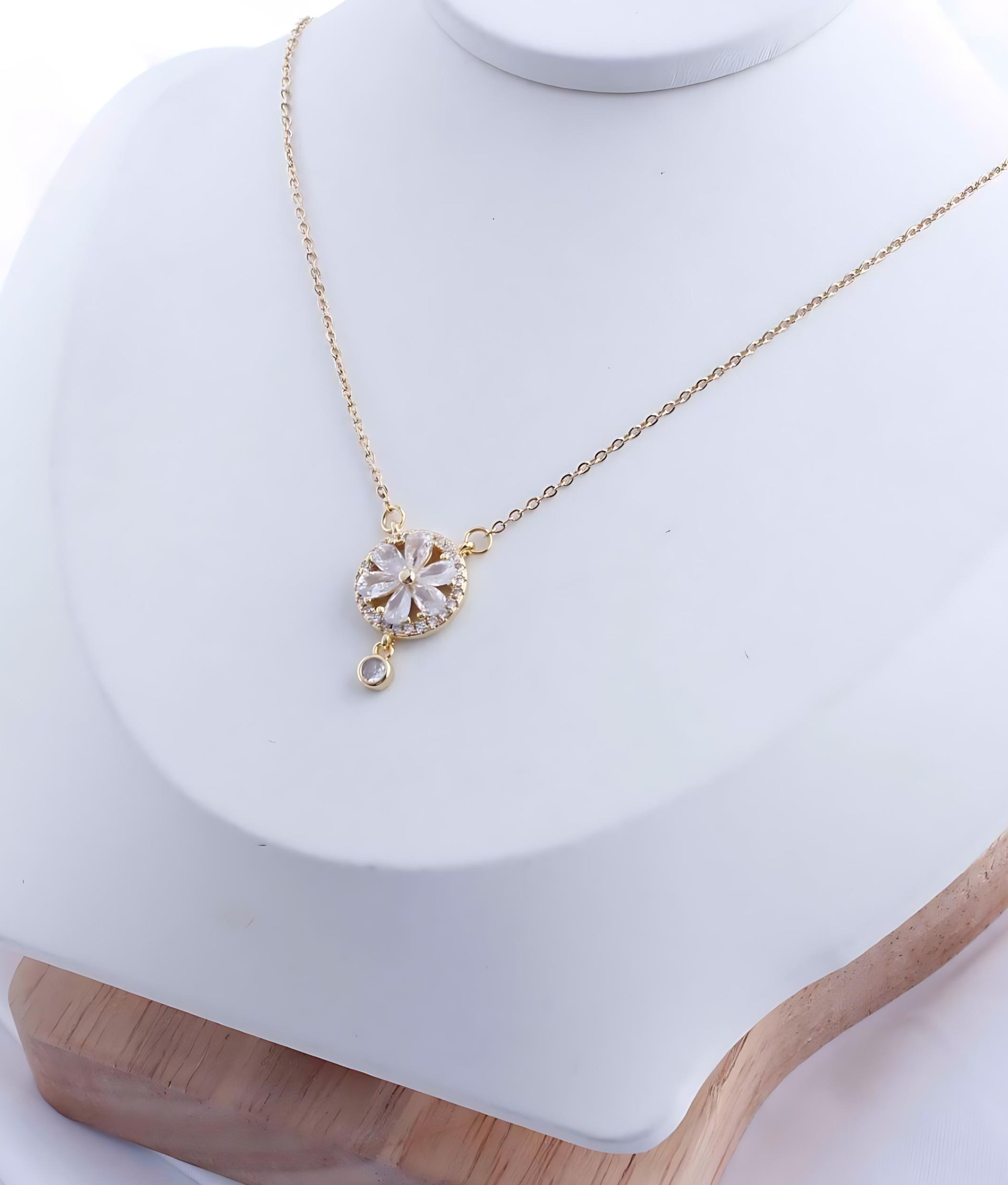 Exquisite Floral Elegance Necklace