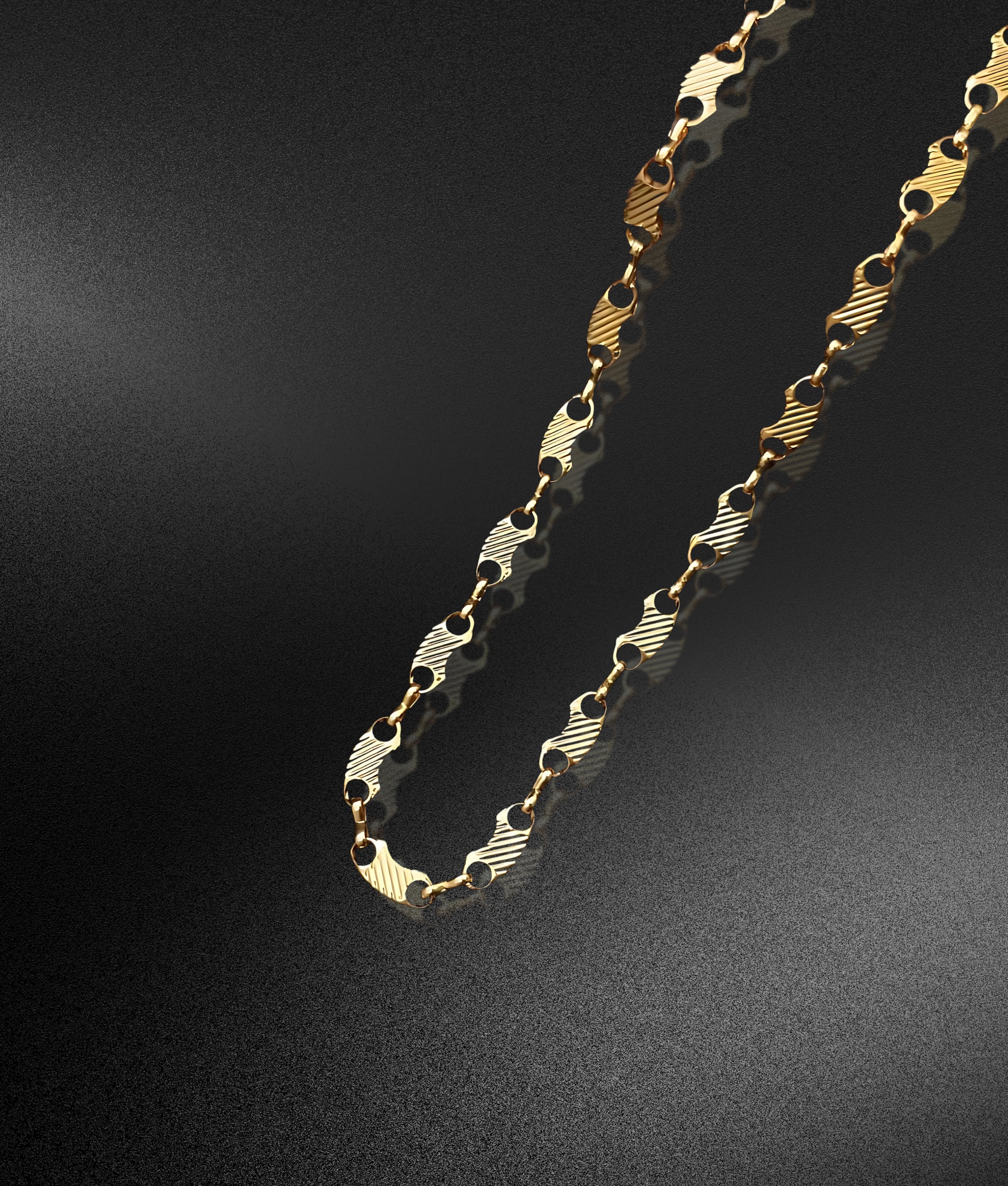 Elegant Gold Chain with Delicate Link