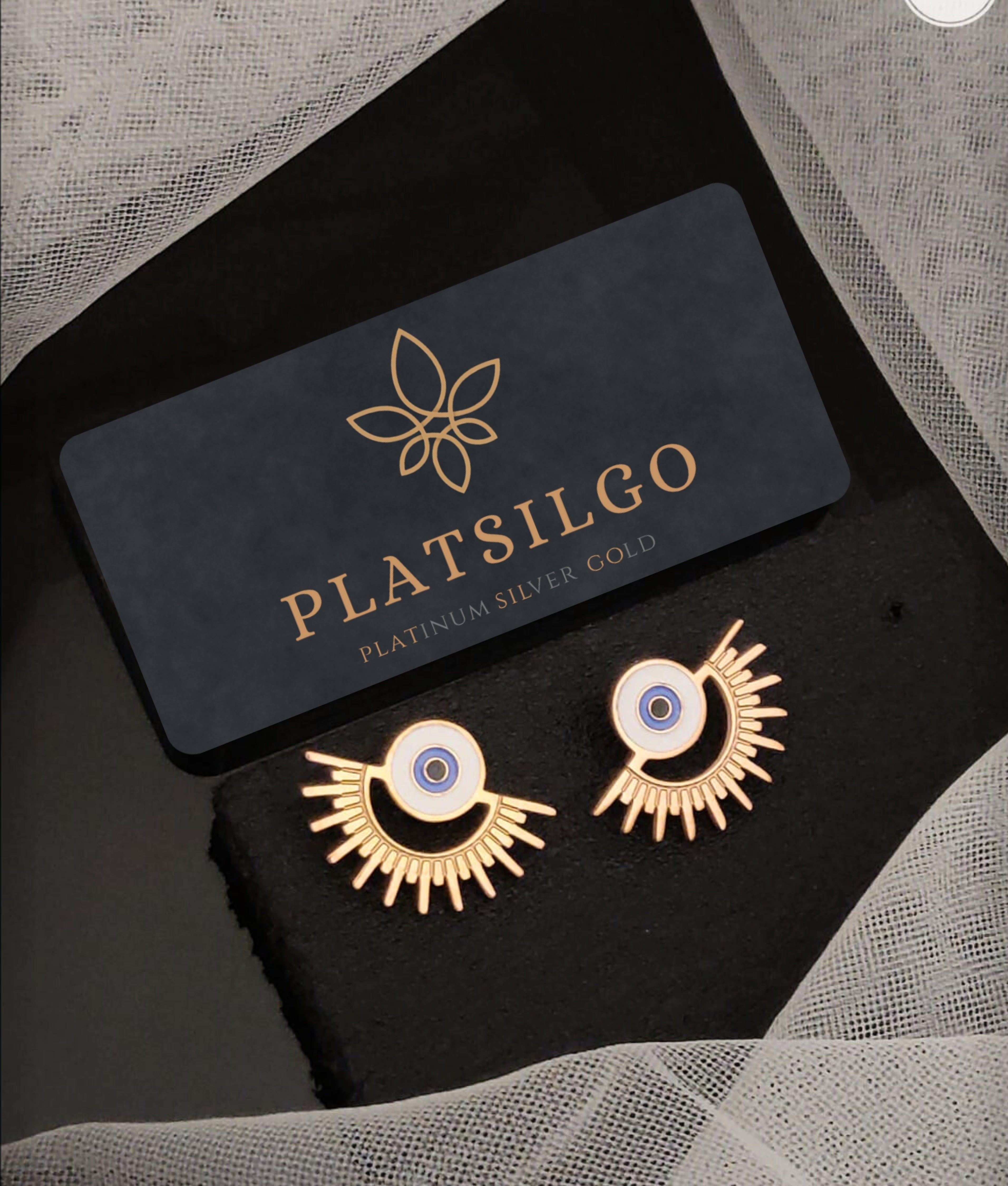 Eye-Catching Earrings - Platsilgo