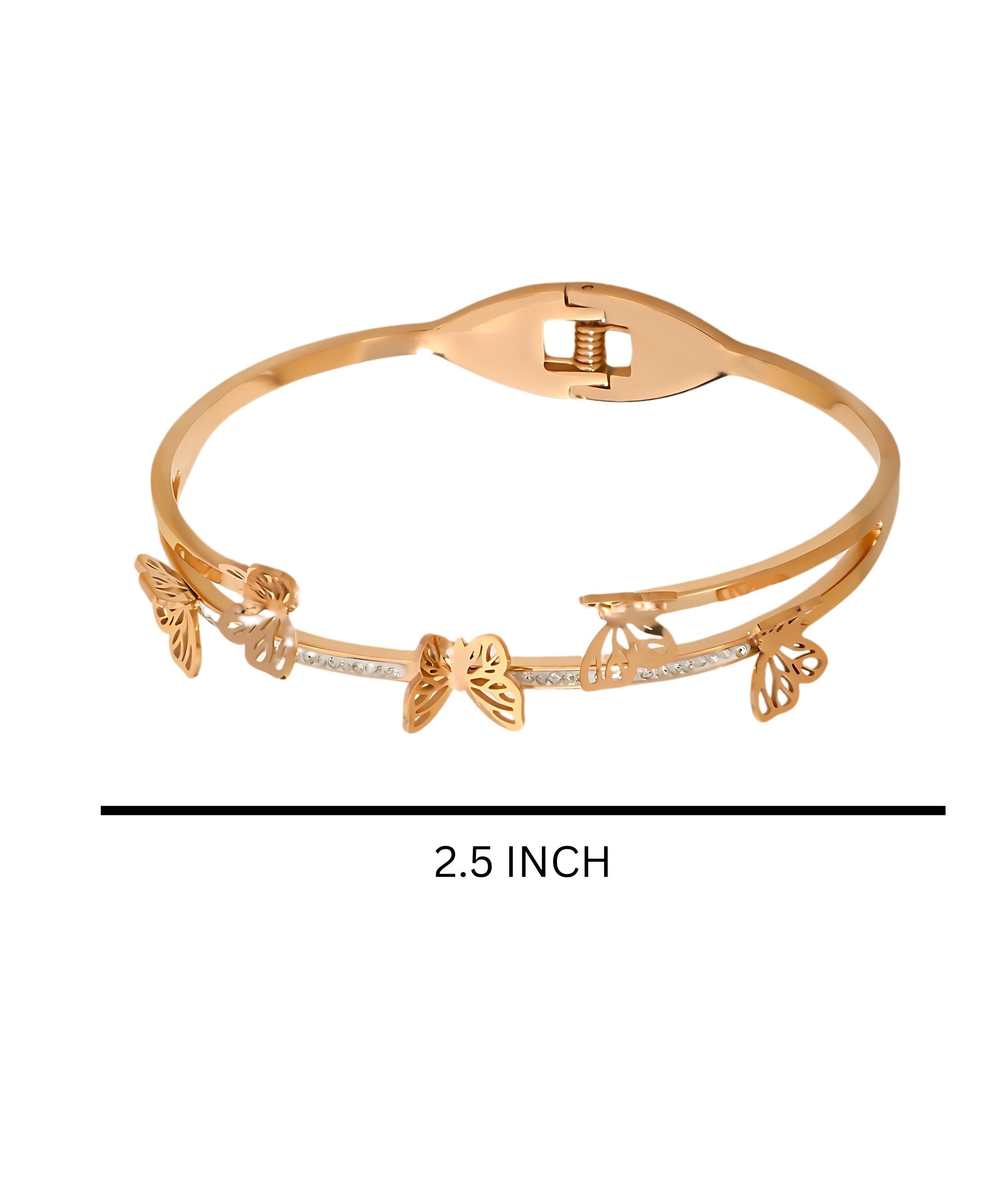 Elegant Butterfly Gold Bracelet – A Symbol of Grace and Beauty