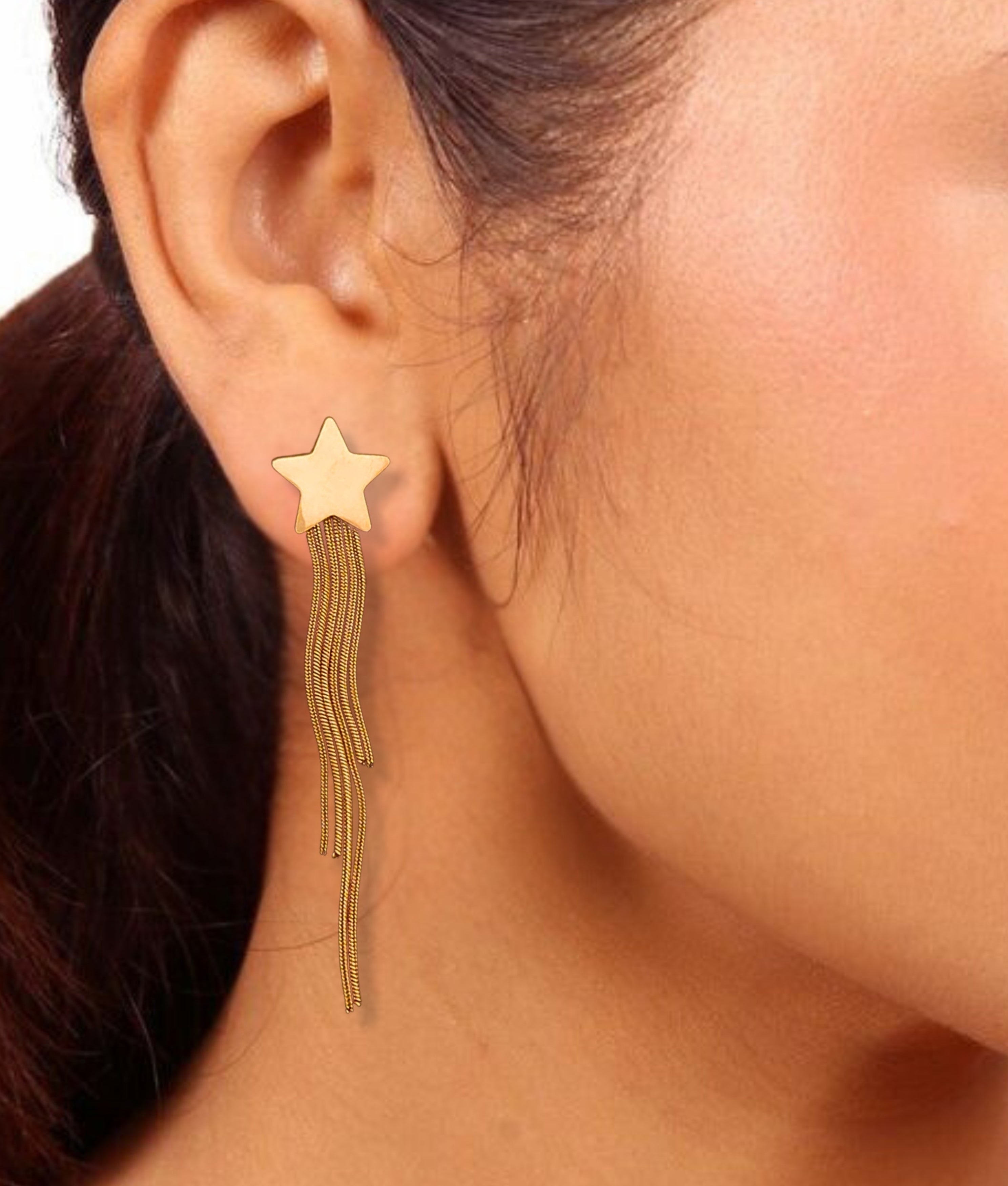 Shine Bright with  Star Earrings