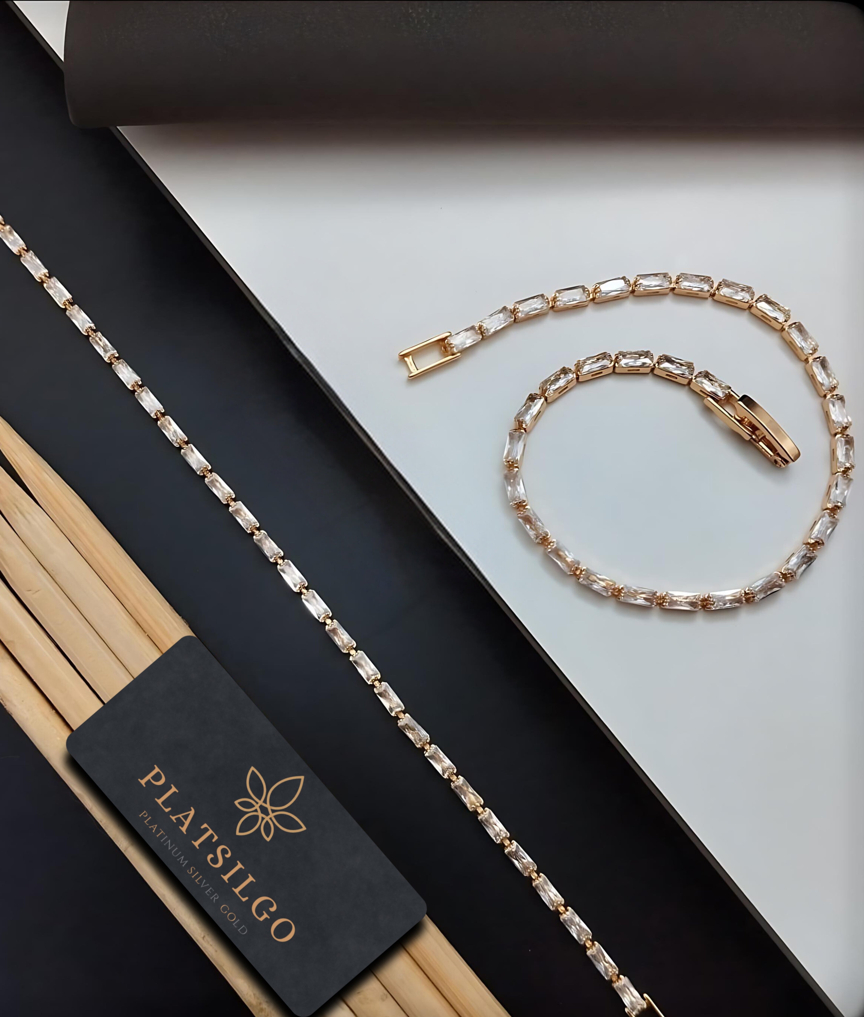 Elegant Gold Chain Bracelet - Platsilgo